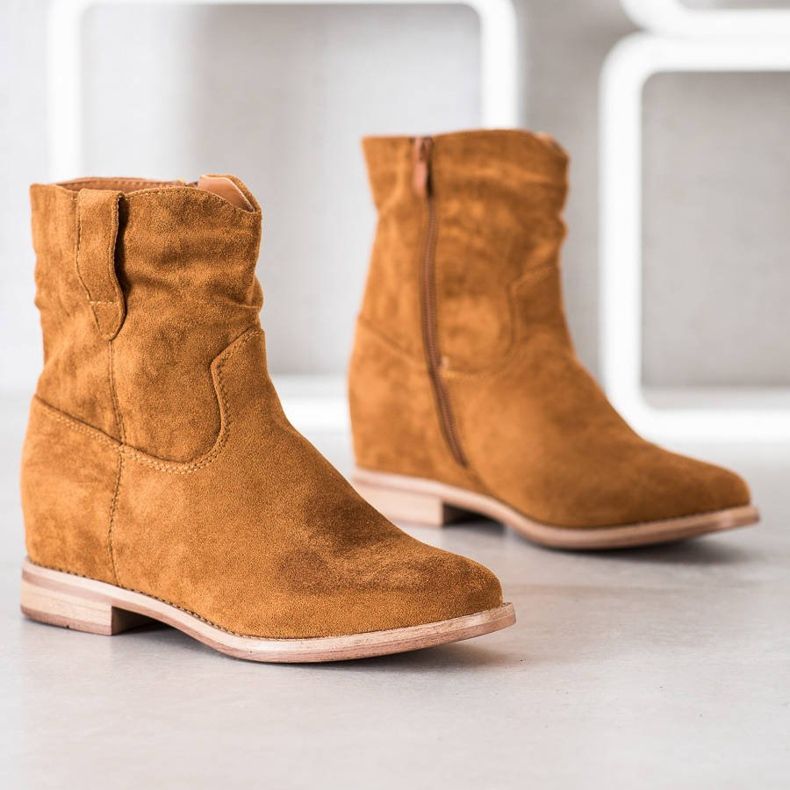 Seastar Varma cowboystövlar på kilen brun 1