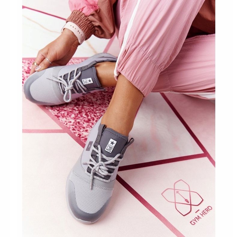 NEWS Kvinnors sportskor Comfort Foam Grey The Best grå 1