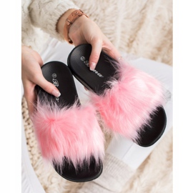 SHELOVET Snygga tofflor rosa 2