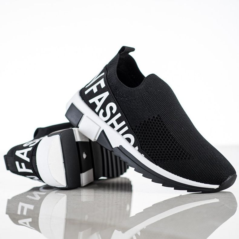 Filippo Fashion Slip-On Sneakers svart 1