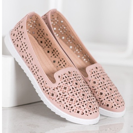 Weide Herrar med kristaller rosa 2