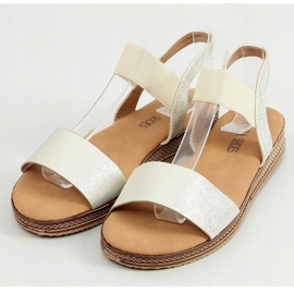 Guld damsandaler K-99153 Guld gyllene 1