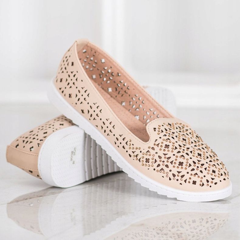 Weide Herrar med kristaller brun 1