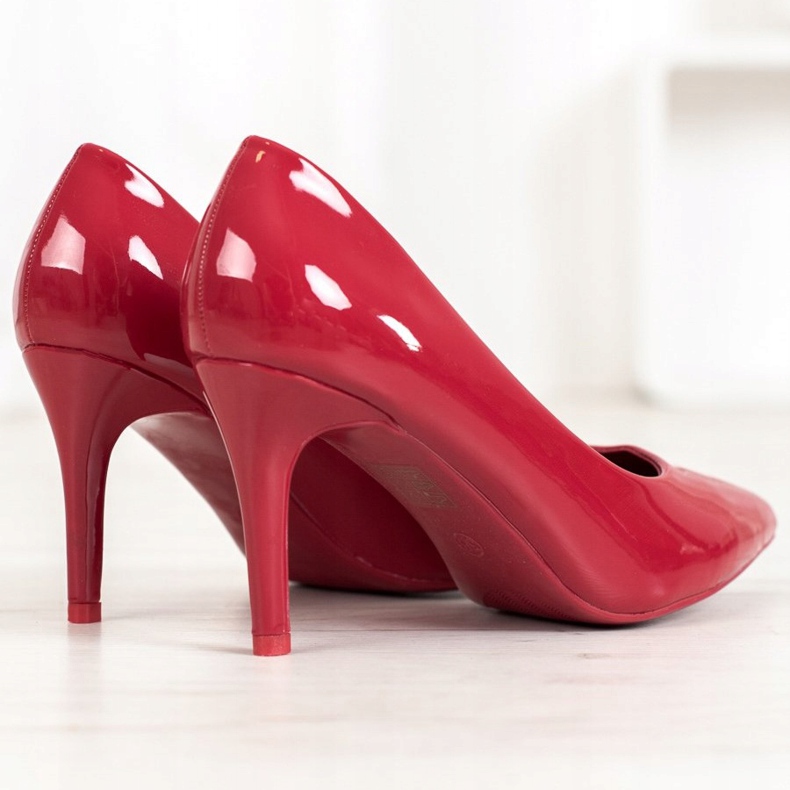 Small Swan Lackerade stift röd 2