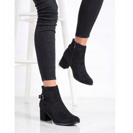 J. Star Svarta stövlar på höga klackar 2