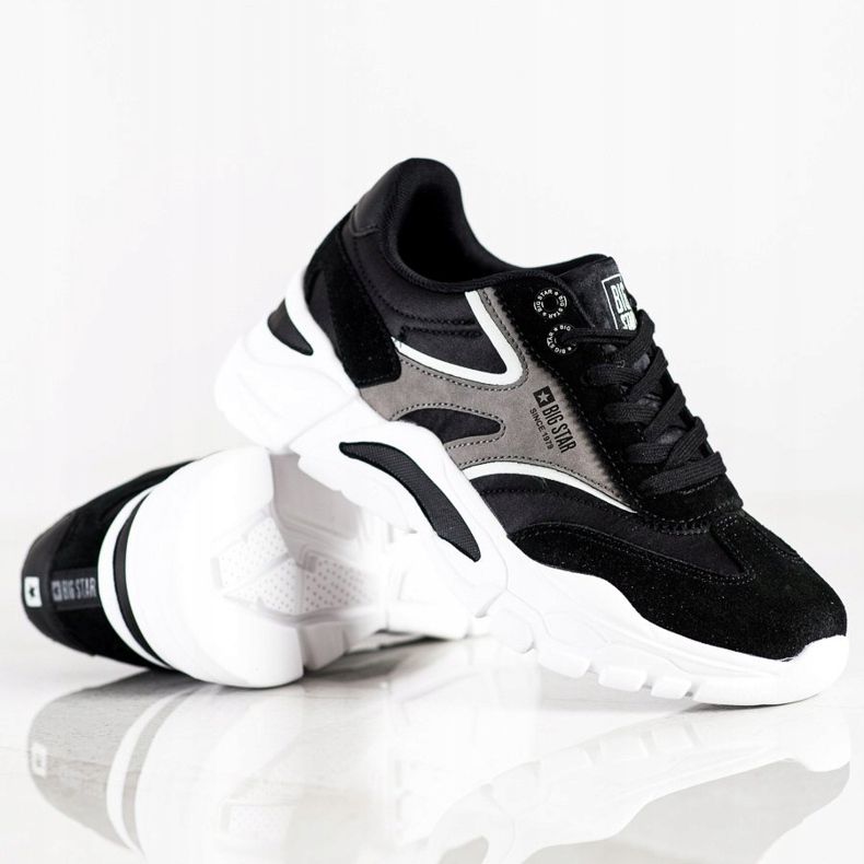 Dam Sneakers Big Star HH274336 svart 1