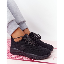 Kvinnors sportskor Memory Foam Big Star HH274298 Svart 1