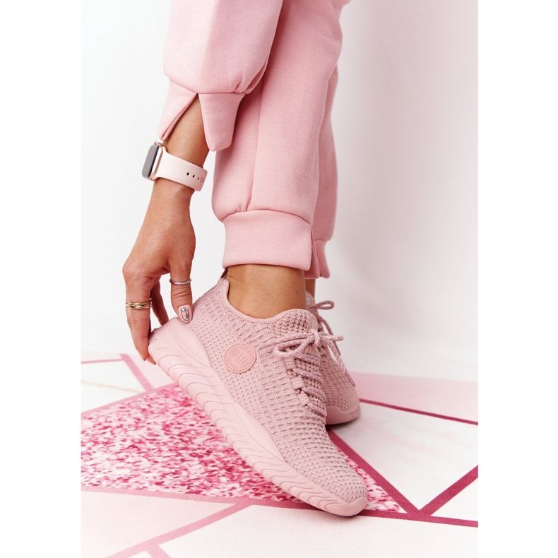 Kvinnors sportskor Memory Foam Big Star HH274299 Rosa 1