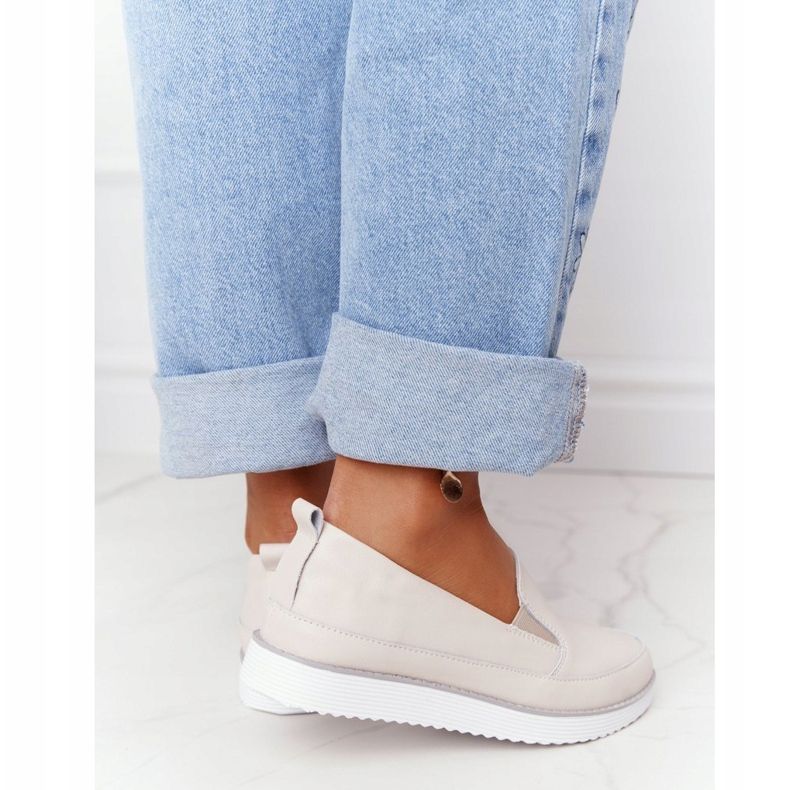 S.Barski Dam Sneakers Slip-On S. Barski Beige 2