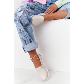 S.Barski Dam Sneakers Slip-On S. Barski Beige 1