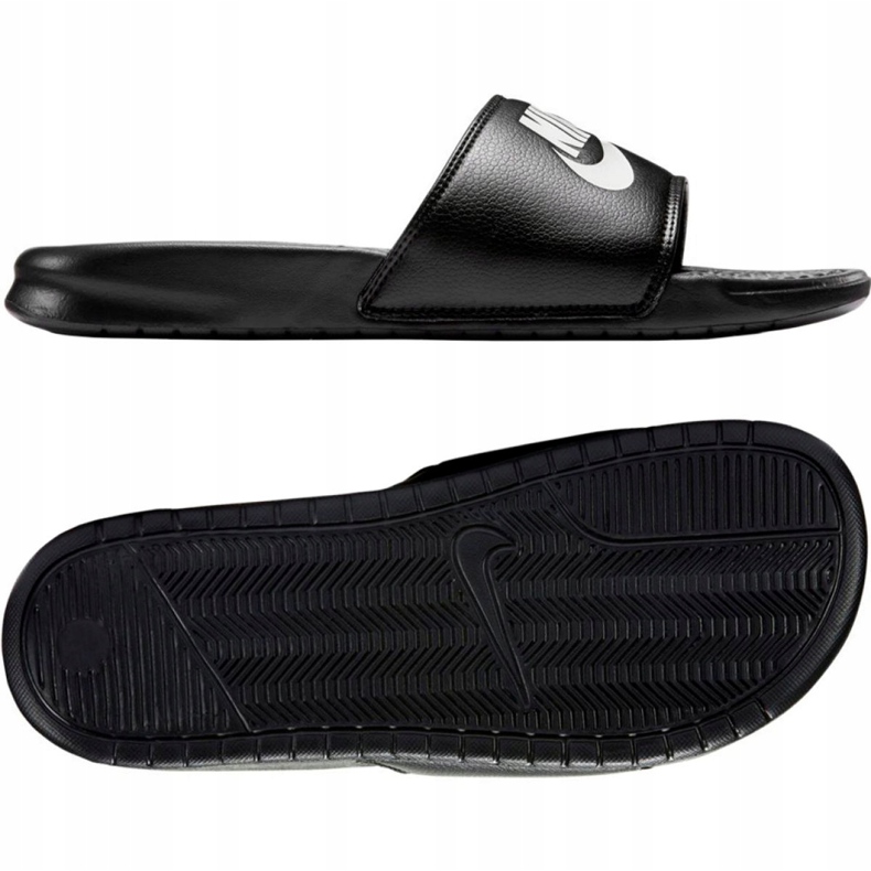 Nike Benassi Jdi 343880 090 Slide för män svart 2