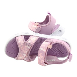 American Club Lätt sportsandaler RL30/21 lila purpur 3