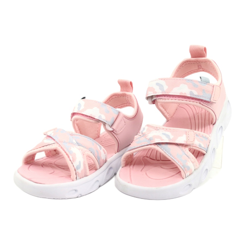 Lätta, fashionabla Moro Sport RL30/21 American Club-sandaler, rosa 1