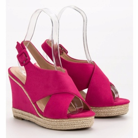 Anesia Paris Sandaler i mocka rosa 1