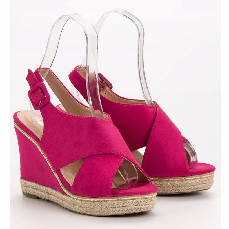 Anesia Paris Sandaler i mocka rosa 1