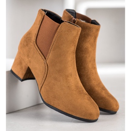 Clowse Klassiska stövlar i mocka brun 1