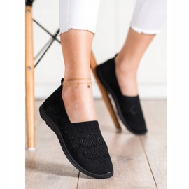 Openwork Slipony MCKEYLOR svart 1