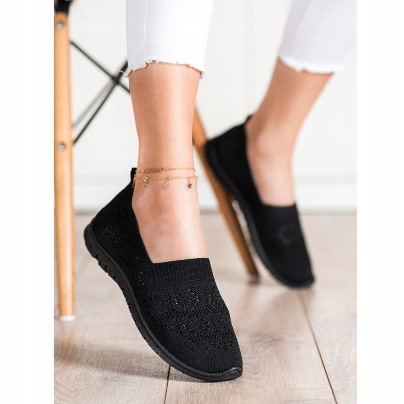 Openwork Slipony MCKEYLOR svart 1