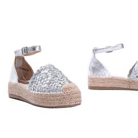 Chaistys silverflätade espadriller 1