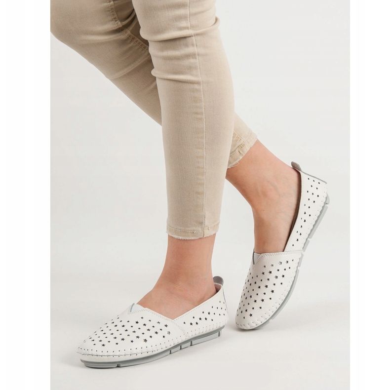 Kylie Läder Damskor vit 2