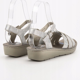 Evento Silver sandaler grå 1