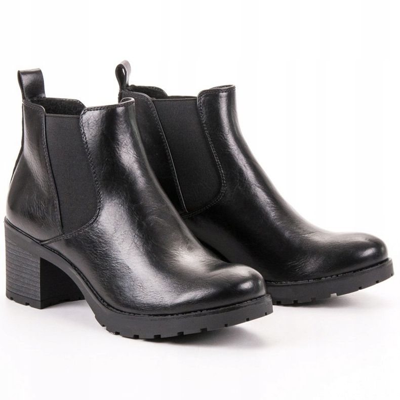 W. Potocki Svarta Chelsea stövlar på en bar 1