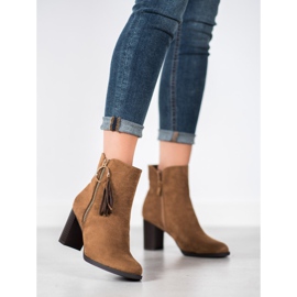 Filippo Snygga stövlar i mocka brun 1