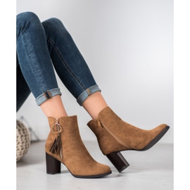 Filippo Snygga stövlar i mocka brun 2