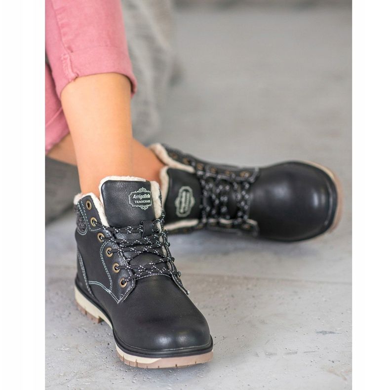 Arrigo Bello Snörskor svart 1