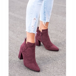 VINCEZA höga stövlar röd 2