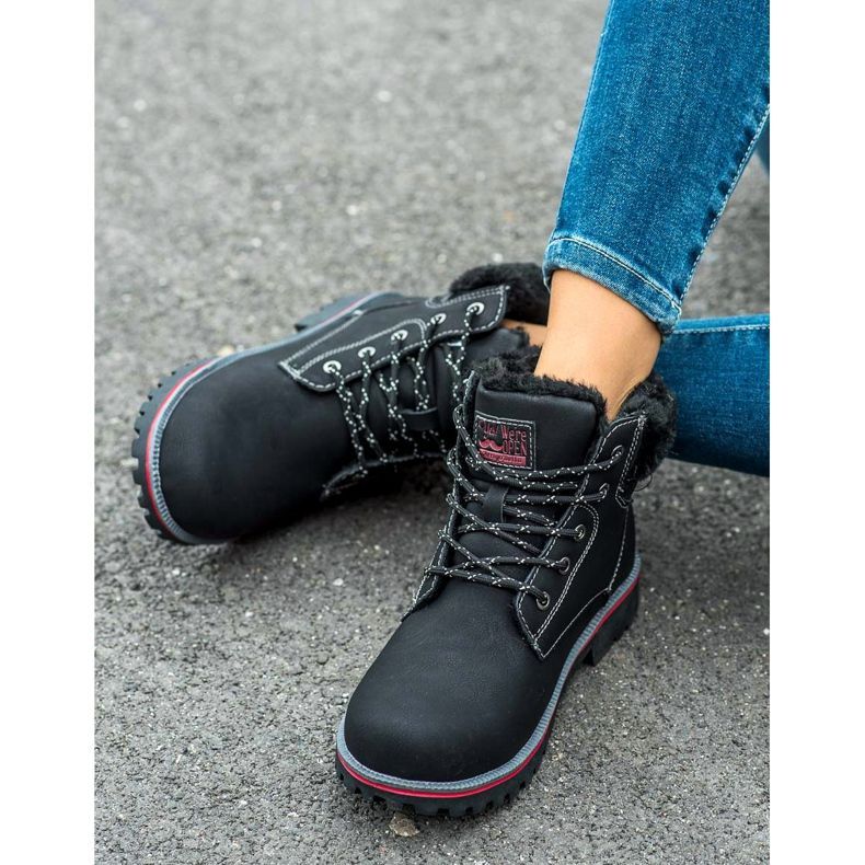 Arrigo Bello Varma vandringsskor svart 1