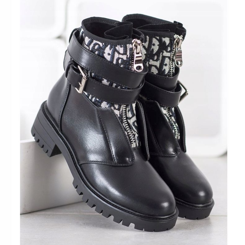 Seastar Moderiktiga väskor med dragkedja svart 2