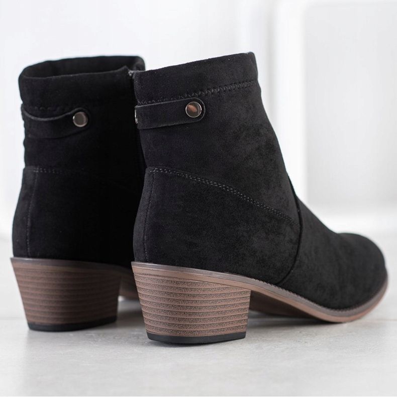 Camo Fritidsskor på en stolpe svart 1