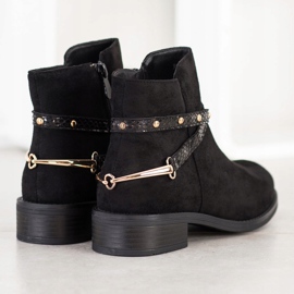 Bestelle Trendiga svarta stövlar 1