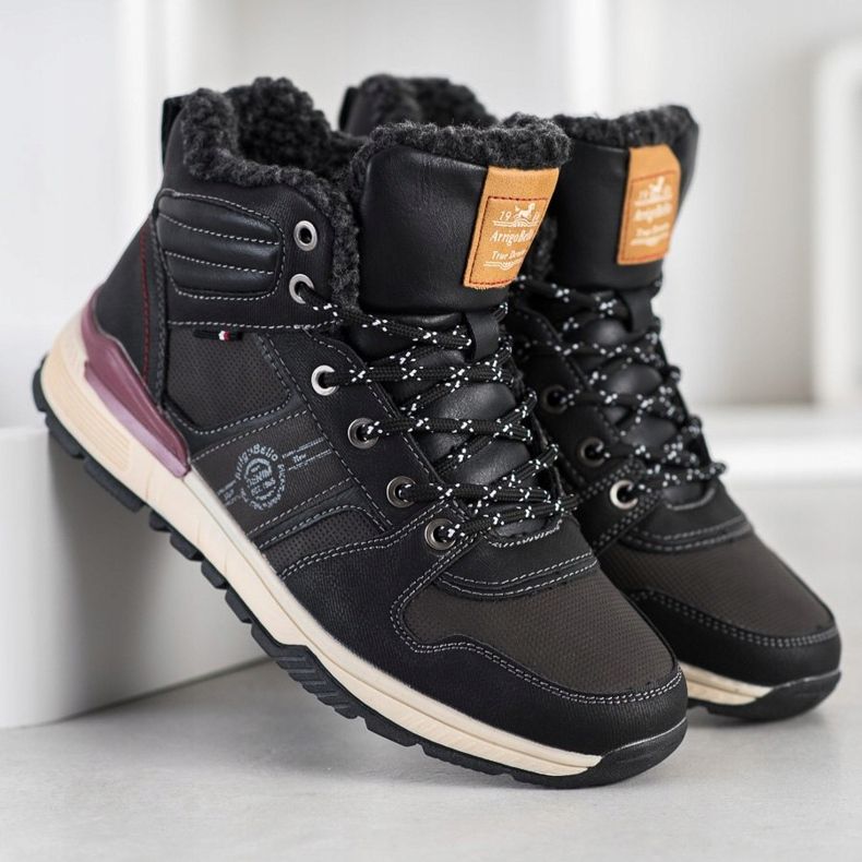 Arrigo Bello Svarta vandringsskor 1