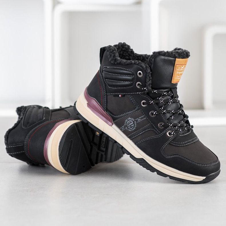 Arrigo Bello Svarta vandringsskor 2