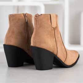 Small Swan Trendiga stövlar i Spitz beige 1