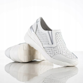 Goodin Sneakers i vit läder 1