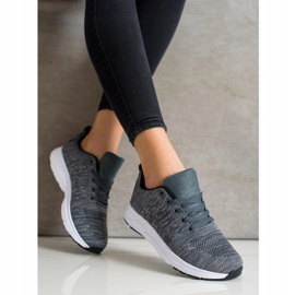 SHELOVET Lätta snörskor grå 2