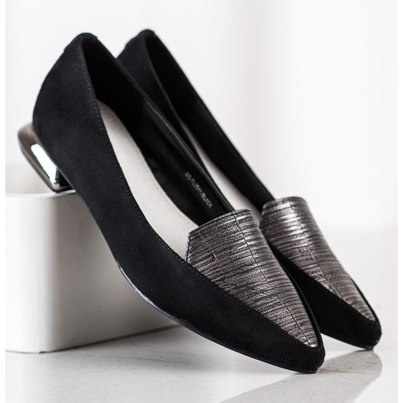 Goodin Trendiga pumpar i Spitz svart 2