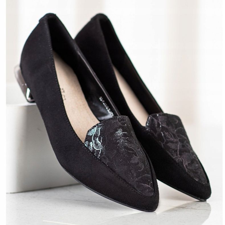 Goodin Trendiga pumpar i Spitz svart 2