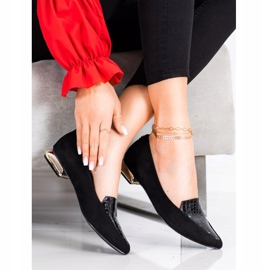 Goodin Trendiga pumpar i Spitz svart 1