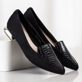 Goodin Trendiga pumpar i Spitz svart 2