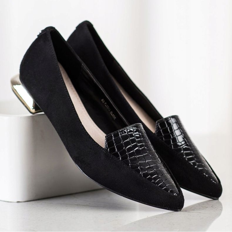 Goodin Trendiga pumpar i Spitz svart 2