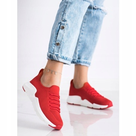 Damskor Big Star DD274580 röd 2