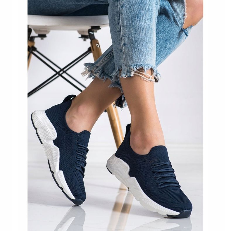 Dam Sneakers Big Star DD274581 marinblå 2