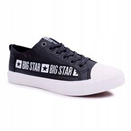 Herrskor Big Star Black EE174069 vit svart 3