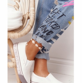 Dam Sneakers Slip-on Big Star HH274007 Vit 2