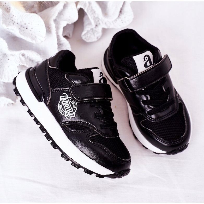 Apawwa Barnsportskor Sneakers Svart Skatepark 1