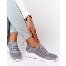 Kvinnors sportskor grå träning 1